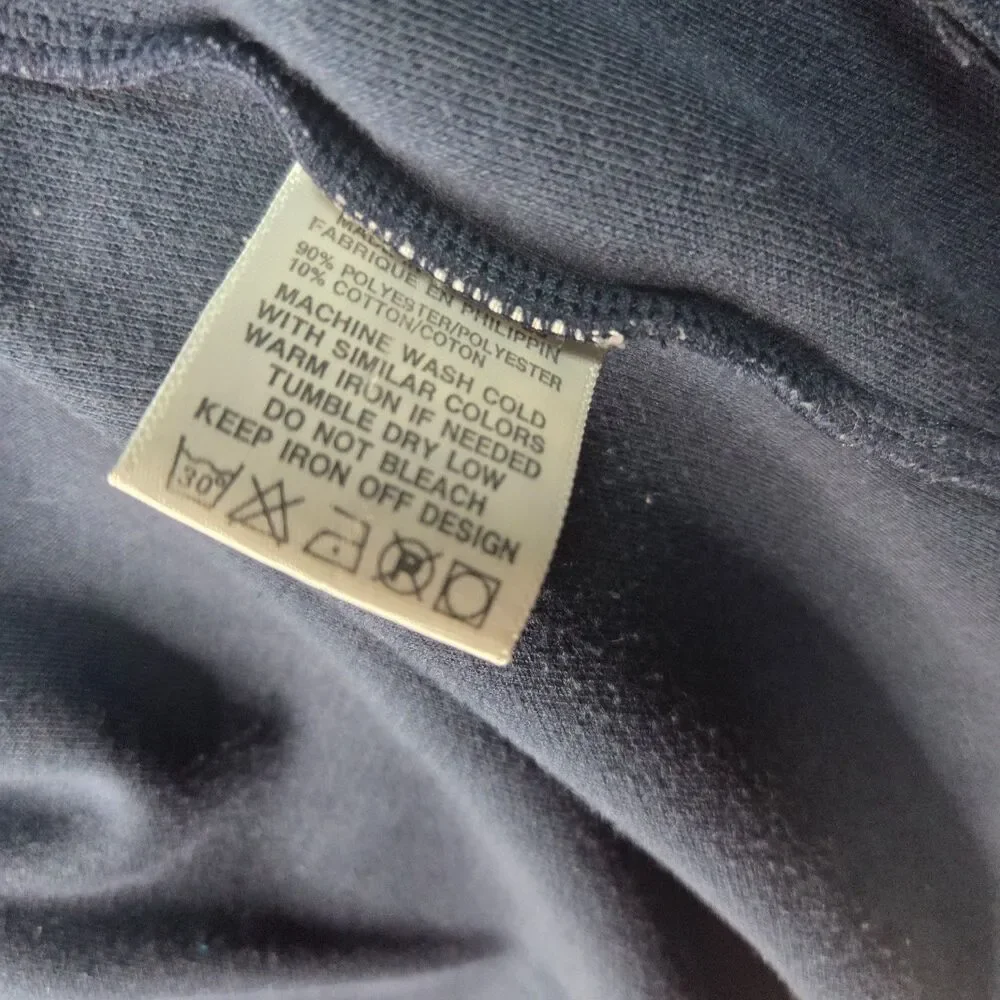 The North Face Soft Shell Jacket Men's XL Navy Full Zip